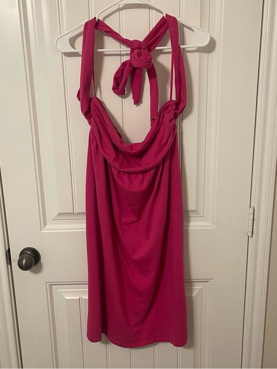 GAP Other - GAP Women’s XL Pink Halter Dress Swimsuit Coverup Ties Strapless Option